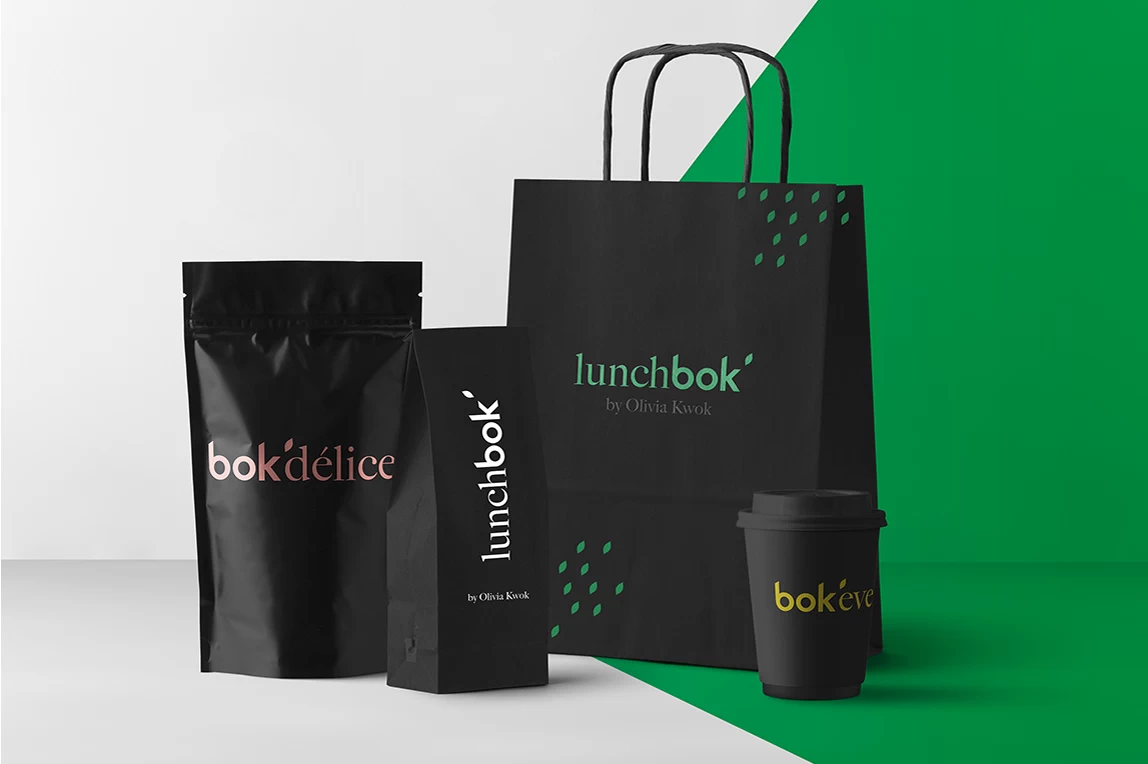 Un nouveau branding pour le traiteur asiatique : Bok'Délices - Un nouveau branding pour le traiteur
